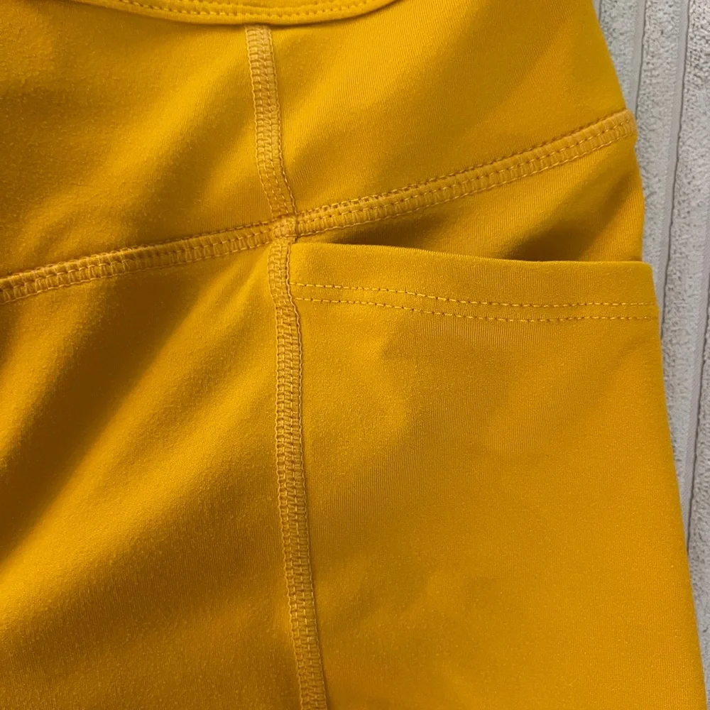Free People Movement Odessa Honeycomb Mango bike trail running short XS